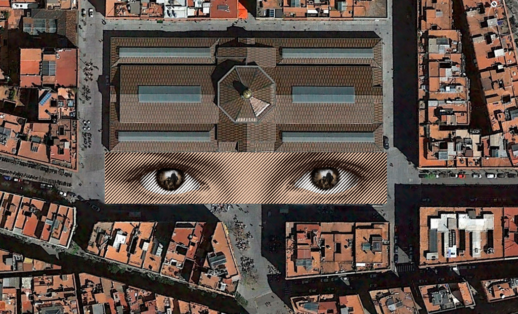 Proyección infográfica de la vista aérea de la obra